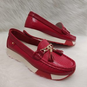 Mocasin en Cuero